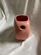 Vintage Rose Pink Disk Water Pitcher