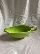 Vintage Fiesta Chartreuse Christmas Light Bulb Plate and 1 Rhythm by Homer Laughin Chartreuse Gravy 