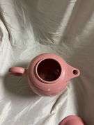 Vintage fiesta Rose Pink 1- teapot with lid