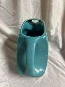 Vintage Fiesta Turquoise Disk Water Pitcher