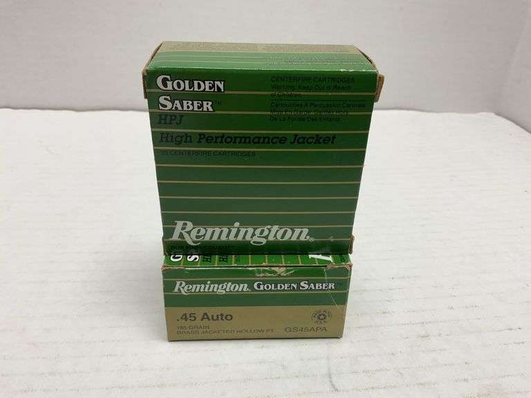 Remington 45 auto 185gr JHP, 1 full box of 25