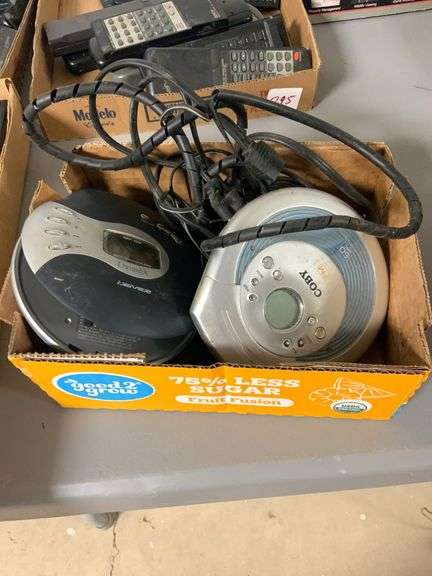 (2) Portable CD Players AS-IS UNTESTED