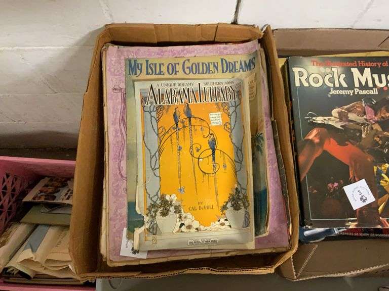 Vintage Sheet Music / Song Books