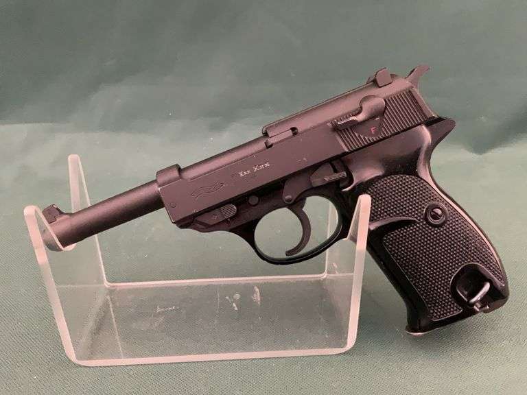 Walther P1 9x21mm pistol, sn 374814BW