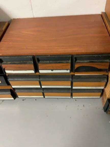 (3) Drawer Cabinets of Home Recorded Cassette Tapes