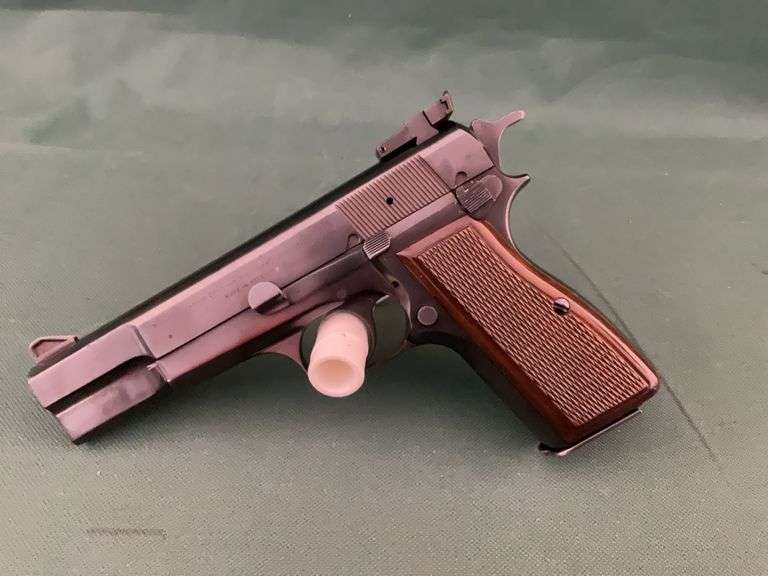 Browning Hi Power 9mm pistol, sn 72C50855