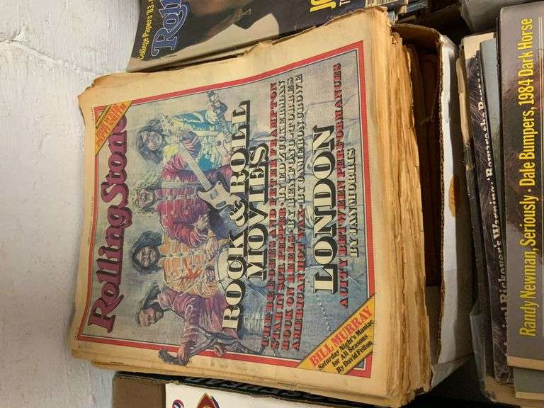 4 Boxes-“Rolling Stone” Magazines