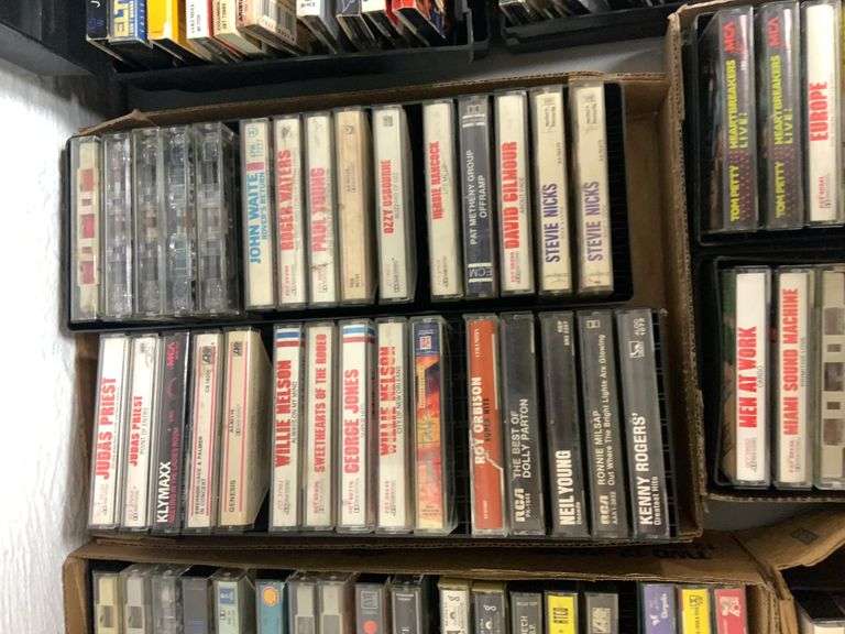 Lot of 60 Cassette Tapes Mostly Classic Rock