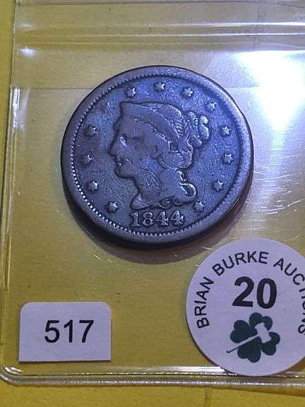 1844 Large Cent G
