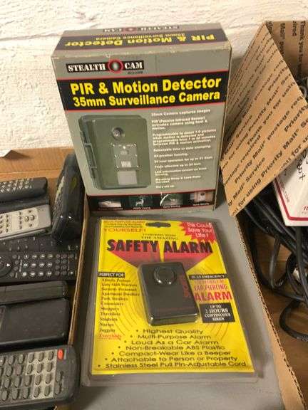 Stealth Cam PIR & Motion Detector-35mm Surveillance Camera + Personal Safety Alarm