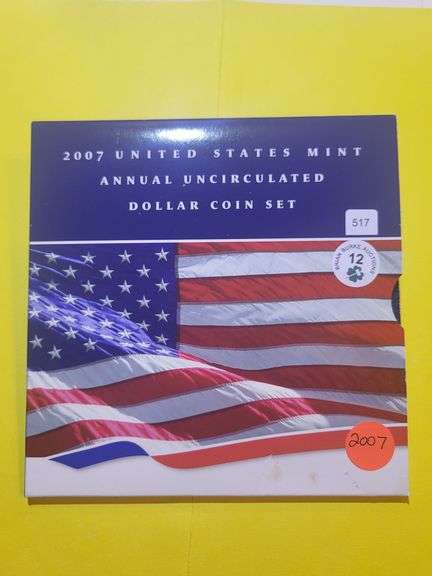 2007 Annual Dollar Set Unc