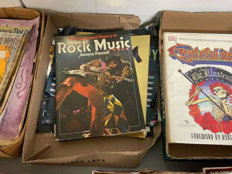 Rock Music Book/Johnny Cash Program/Posters