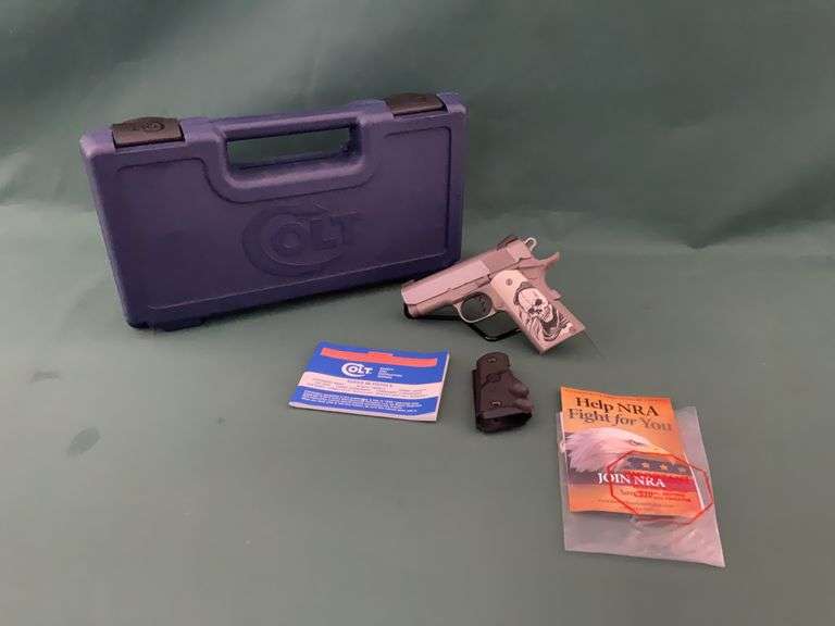 Colt Defender Lightweight 45 auto pistol, sn DR51257