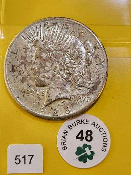 1926 Peace Dollar