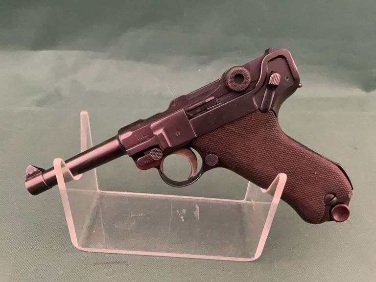 Mauser Luger 9mm pistol, sn 1199,