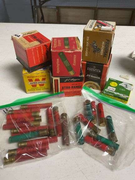 129 mixed shotgun shells 410 - Brian Burke Auctions