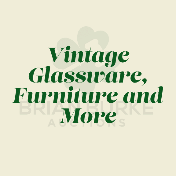 Vintage Glassware, Furniture & More