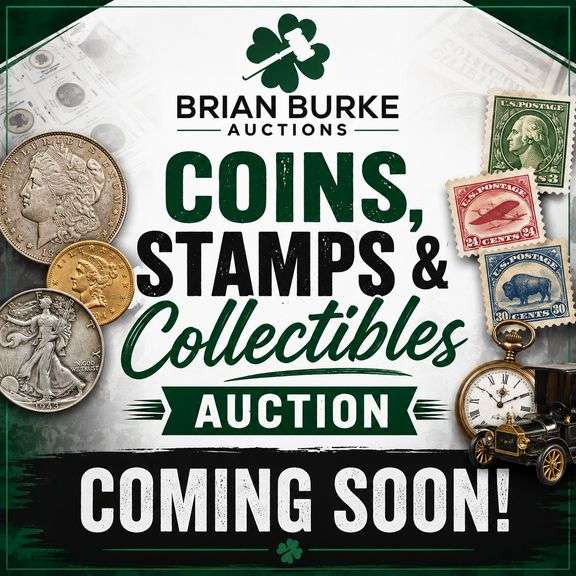 🪙📬 Coins, Stamps & Collectibles Galore! Coming Soon! 🎉