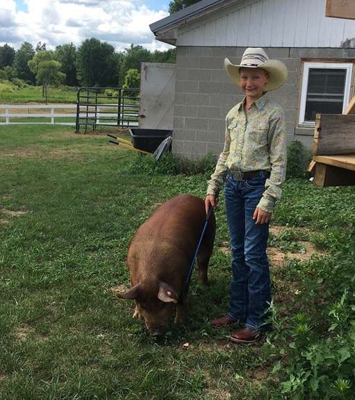 Madison Hoard Thumb Area Kids & Critters 4-H Club
