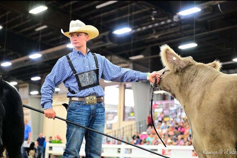 Carson  Barton  - Reserve Champion Feeder Calf