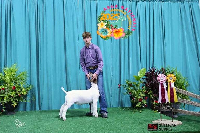 Grand Champion Goat - Will Kegley Goat Getters