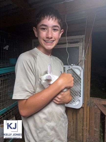 Reserve Champion Fryer Noah  Carroll  Clover Patch