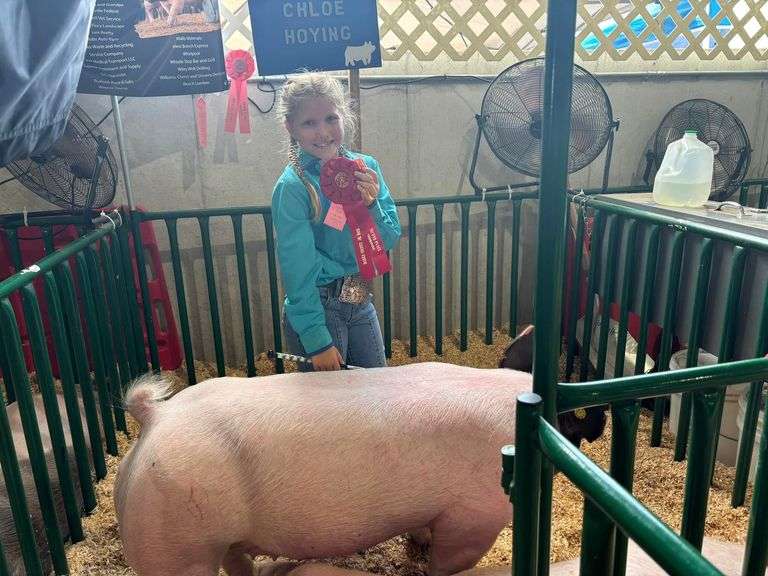 Grand Champion Single Rabbit Madison  Hoying  Top Notch