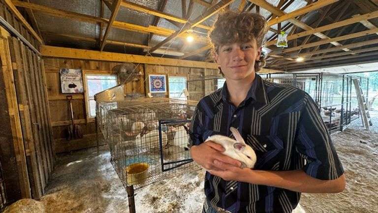 Jack Patterson   - RESERVE CHAMPION RABBITS  Breeders & Feeders
