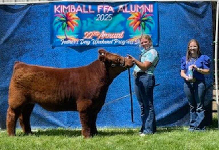 Aubrey  Culek  Kimball FFA and Pleasant View 4-H