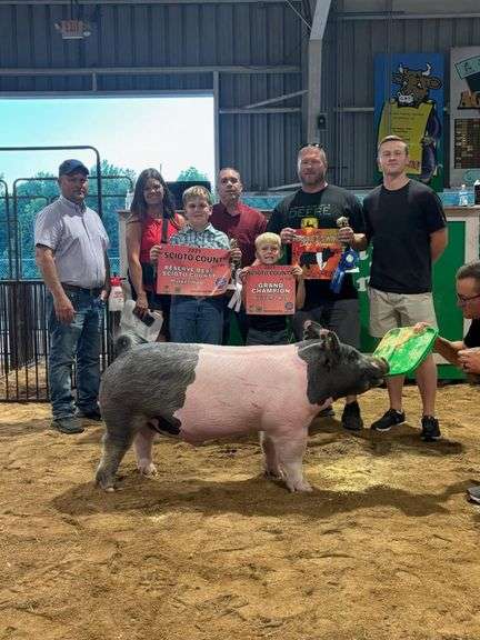 Reserve Best Scioto County Hog - Grant Shirey Happy Campers