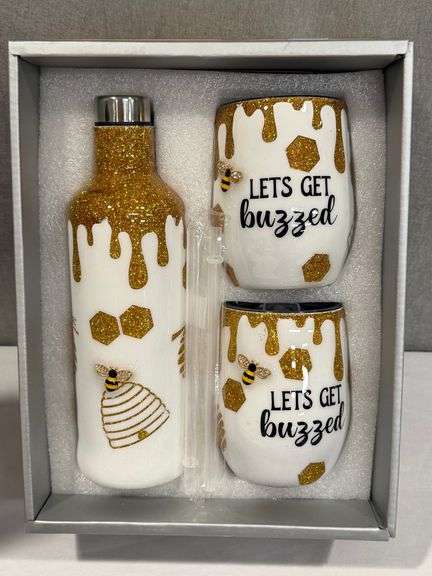 Let’s Get Buzzed Decanter Set