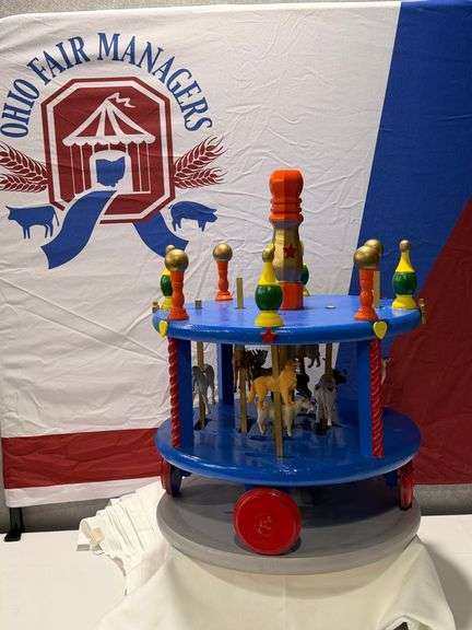 Handmade Wooden Carousel