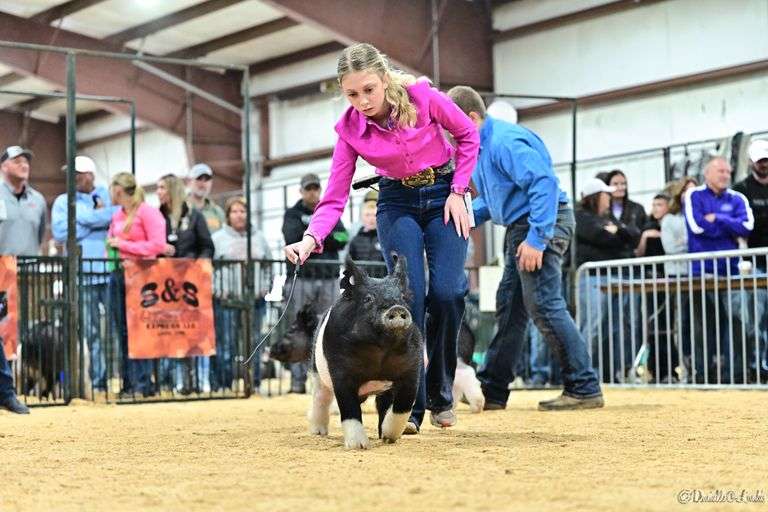 Kendall  DeBold  Grand Champion Market Hog