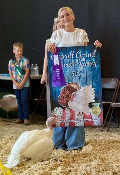 Alia Hester - Reserve Champion Meat Pen