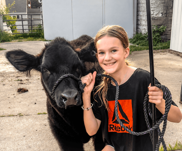 Henslee Shumaker - Reserve Champion Feeder Calf