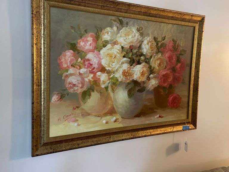 H. Clavelle Floral Print