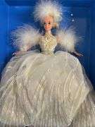 (3) enchanted seasons collection. Snow Princess Barbie. Autumn glory Barbie. Spring bouquet, Barbie. All in original boxes.