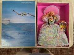 (3) enchanted seasons collection. Snow Princess Barbie. Autumn glory Barbie. Spring bouquet, Barbie. All in original boxes.