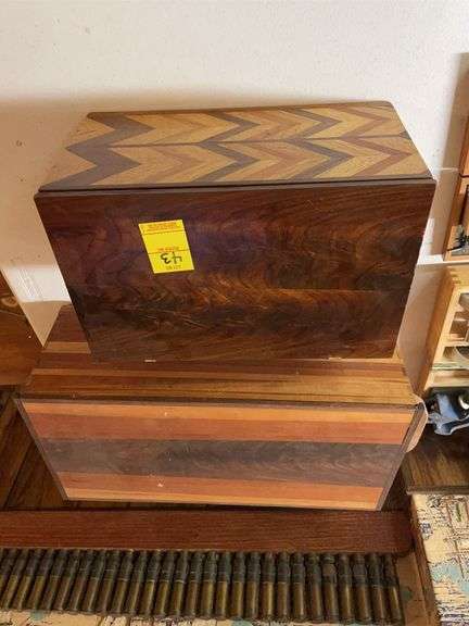 Basement. Two custom-made unique Carpenter boxes.