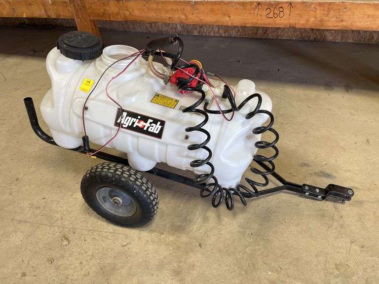Agri Fab model 45–02934 pull behind sprayer