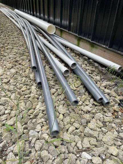 Lot includes approximately 11 each of 20 foot conduit and miscellaneous