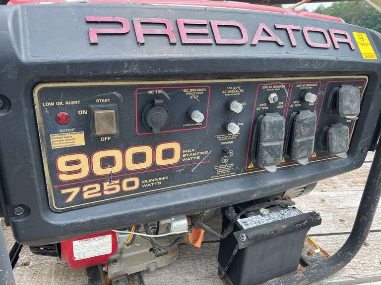 Predator 9000 gas generator