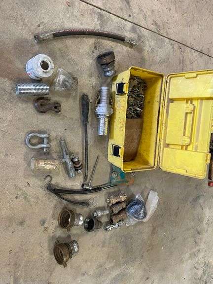 Lot of hardware and miscellaneous couplers