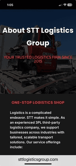 Call Jennifer at (480) 666-0824 if you would like a quote on shipping equipment!  sttlogisticsgroup.com