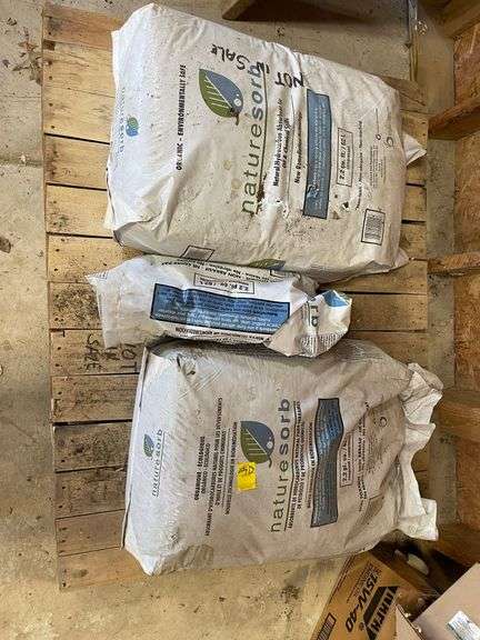 Two bags of nature sob. 2.2 ft.³ with small bag of extra. Not including pallet.