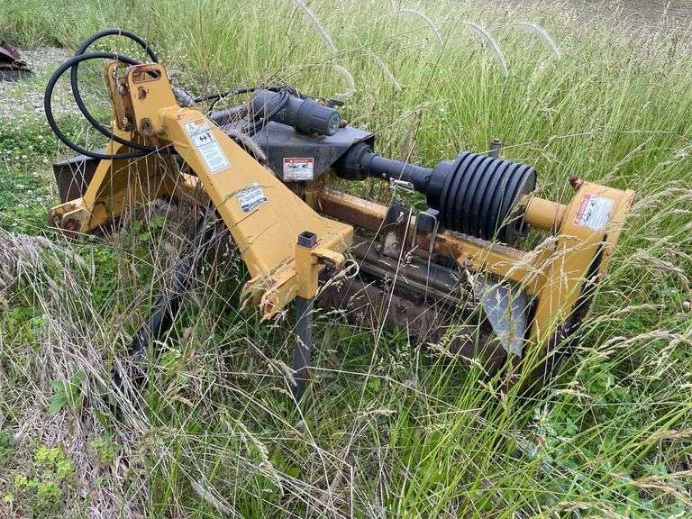 Harley attachments LLC model T – six power box rake/seed bed prep. Three point hitch. 6 foot width￼