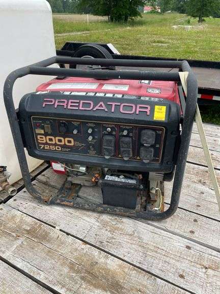 Predator 9000 gas generator