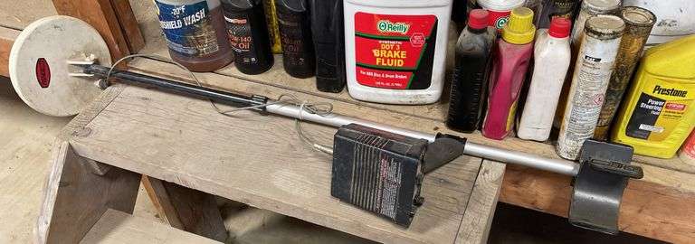 Fisher M scope metal detector. Powered on. Tested appears to work great.