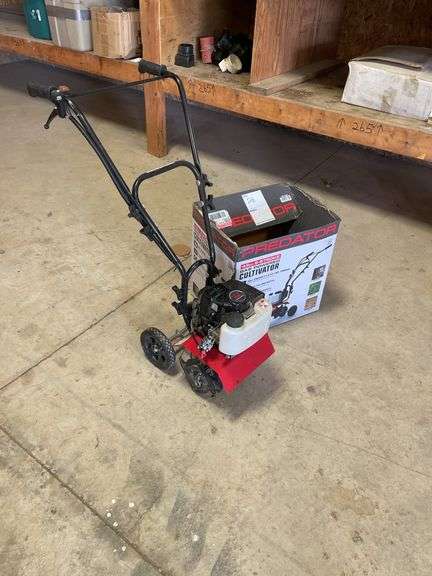 Predator 43 cc two-stroke gas powered cultivator