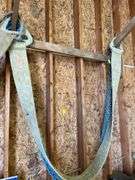 Heavy towing straps and chain. Includes towing couplers.